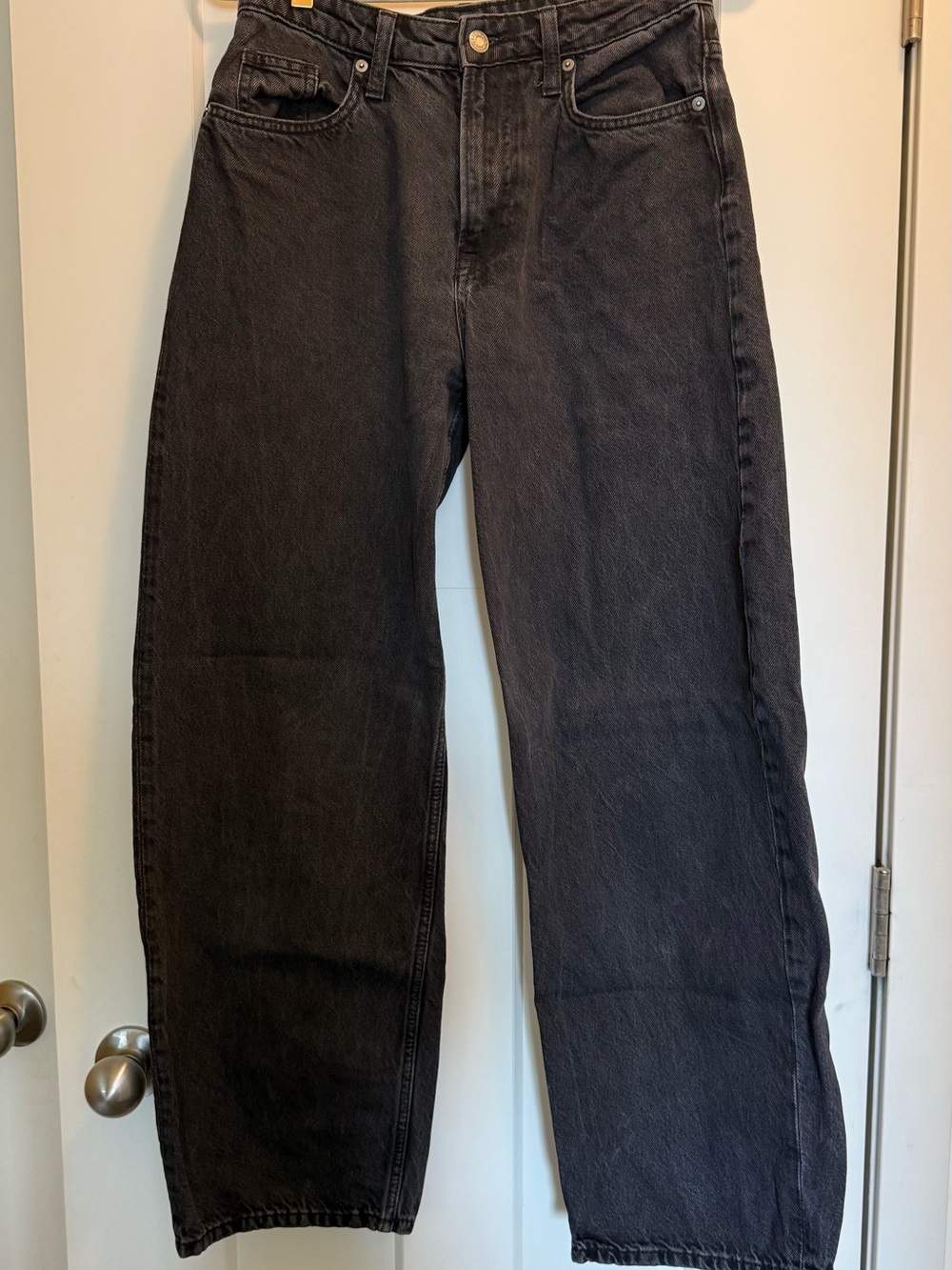 H&M Men's Black Relaxed Jeans